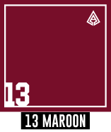 13-maroon